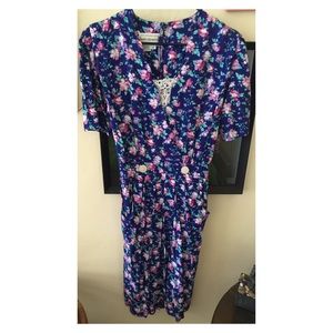 Vintage floral dress