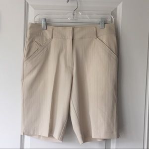 Nike golf off white shorts