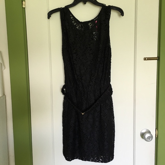NWT Formal Black Lace Dress w/ Slip