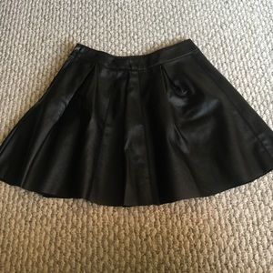 Forever 21 leather mini skirt