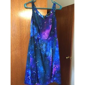 Plus size Forever 21 Galaxy Dress