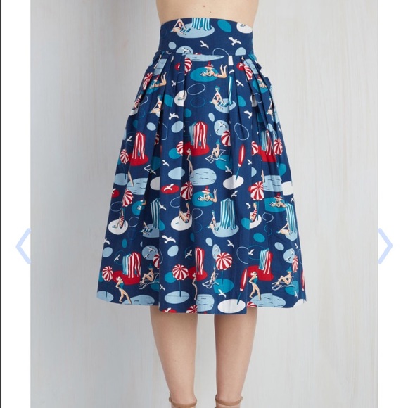 Emily and Fin By the Seaside Skirt