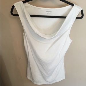Express drape neck tank Size Large