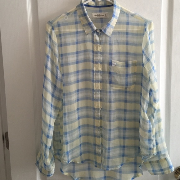 Chiffon Abercrombie button up