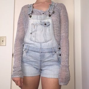 faded overalls