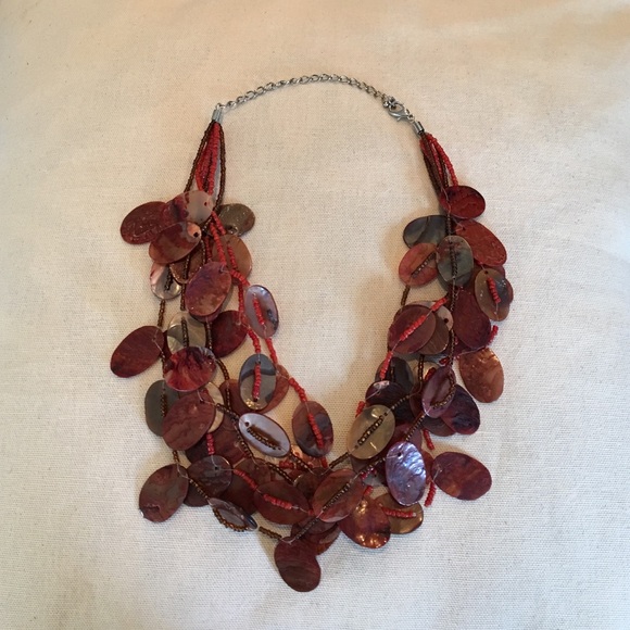 Chico's 18" multi strand necklace