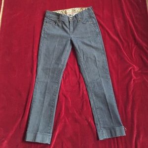 Rich & Skinny Cuffed Ankle Jean MADE IN USA Sz 24