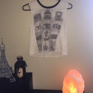 Thin Semi Crop Top T-Shirt