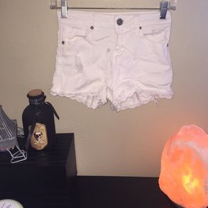 White Shorts