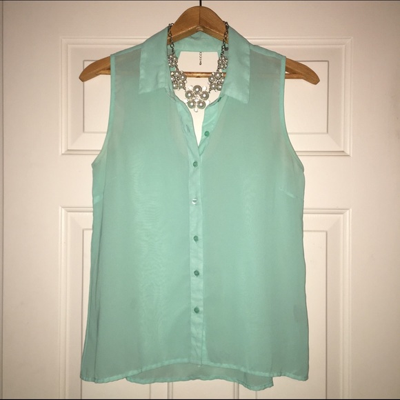 Sheer Open-back Tank