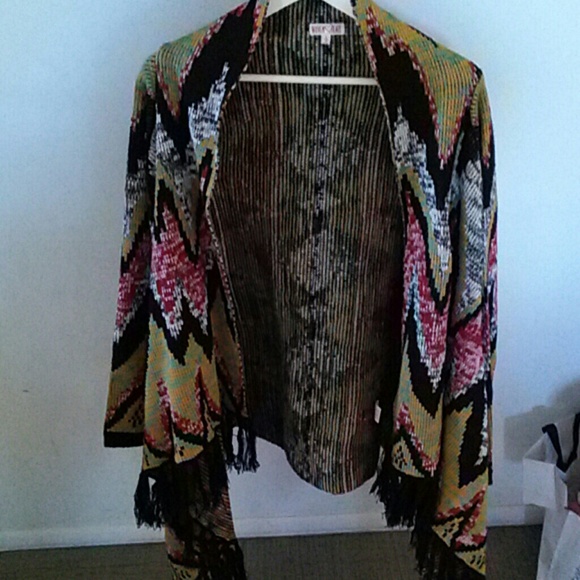 Tribal/Aztec print sweater