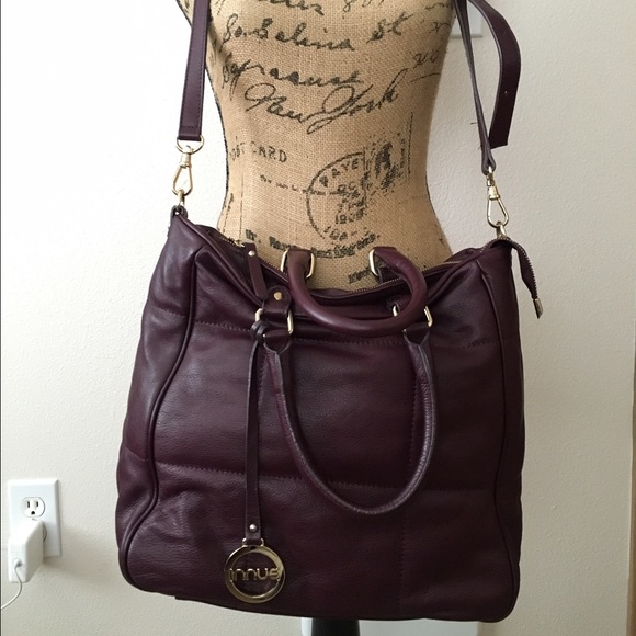 SOLD | Innue Purple Satchel, Made in Italy