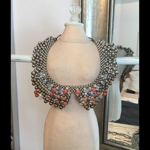 Anthropologie Beaded Collar Necklace