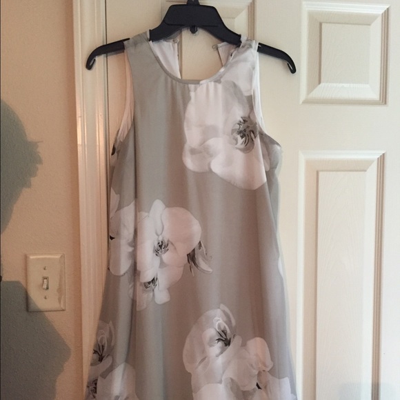 Calvin Klein floral print dress, size 4