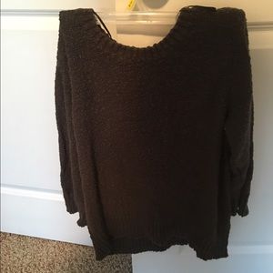 H&M zip back sweater