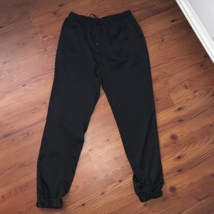 Black Silky Forever 21 Harem Pants