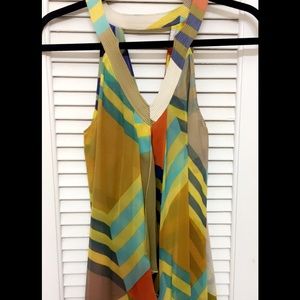 DVF Falyn multi halter top