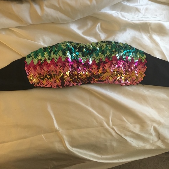 Victoria's Secret bathing suit top strapless