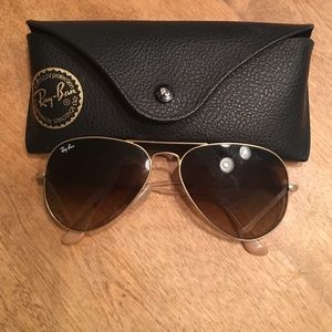 Brown Classic Ray Ban Aviators