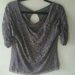 American eagle lacey top