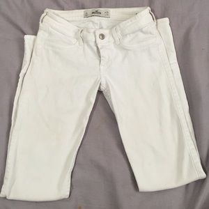 White Hollister jeans