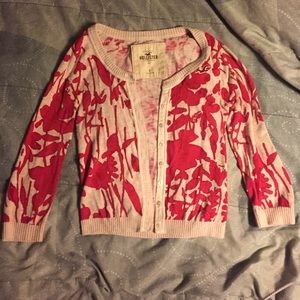 Hollister Floral Cardigan