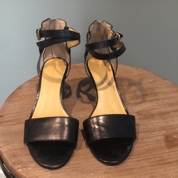 Nine West wedge double strap sandal