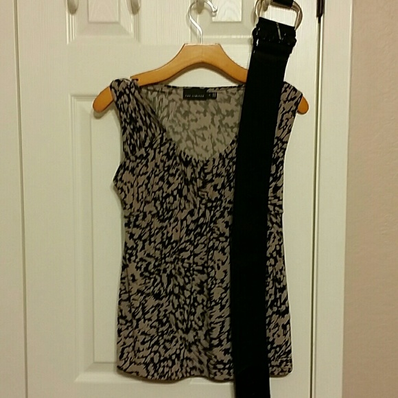 THE Limited Animal Print Blouse☆BUNDLE WITH BELT