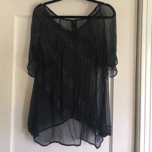 Free people New Romantics sequin top.
