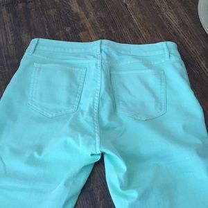 Gap Jeans- mint color