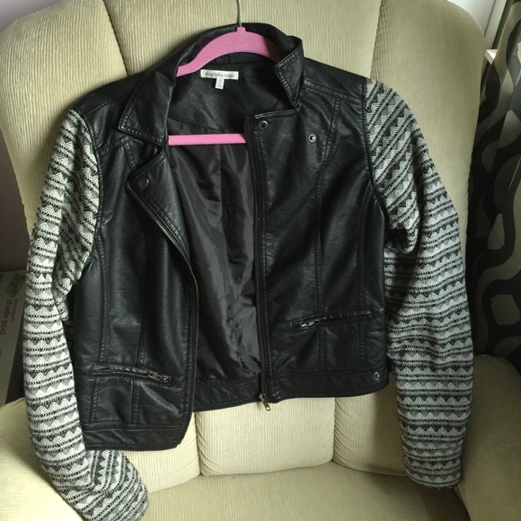 Charlotte Russe leather jacket. NEVER USED