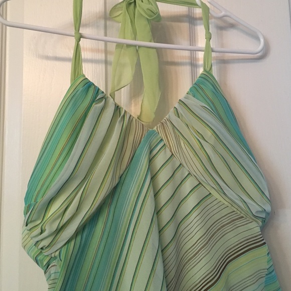 Trixxi Scarf Style Halter top. - Picture 2 of 4