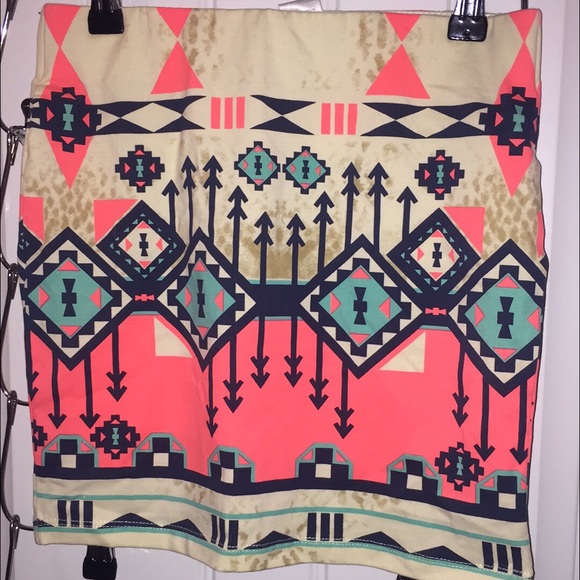 Tight fitted mini skirt