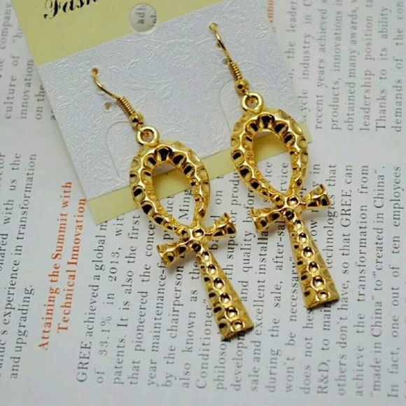 Ankh Earrings!