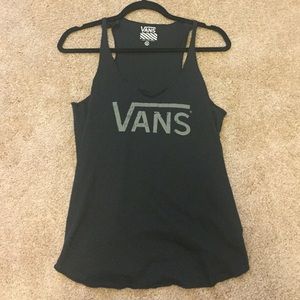 Black Vans Tank Top