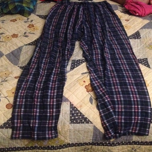 Plaid PJ pants