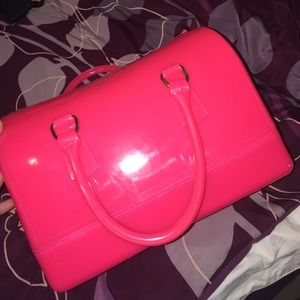 Brand New Neon Pink Jelly Purse 💄