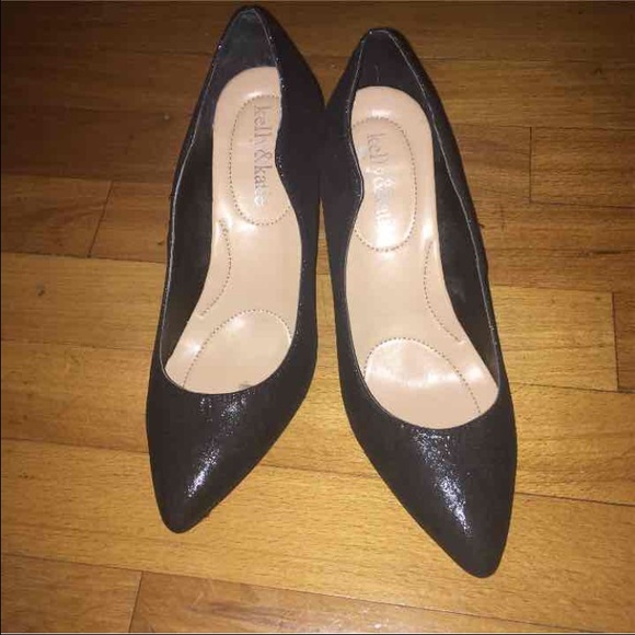 Kelly and Katie Black Heels - Picture 1 of 2