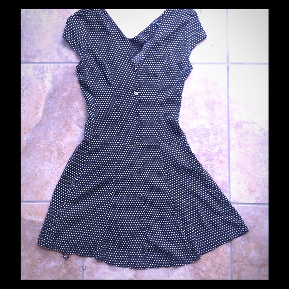 Monteau Dress, Polka Dot