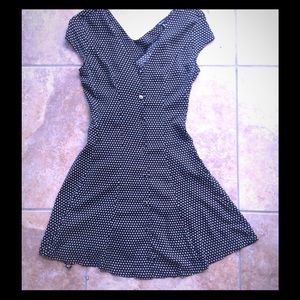 Monteau Dress, Polka Dot