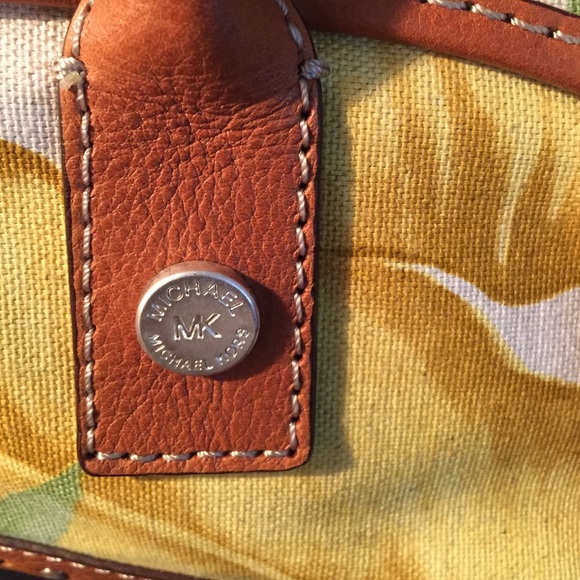 Michael Kors tropical floral print bag NWOT - Picture 2 of 4