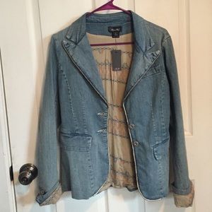 Miss Me jean jacket NWT