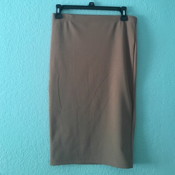 LAST CHANCE Tan Forever 21 Skirt
