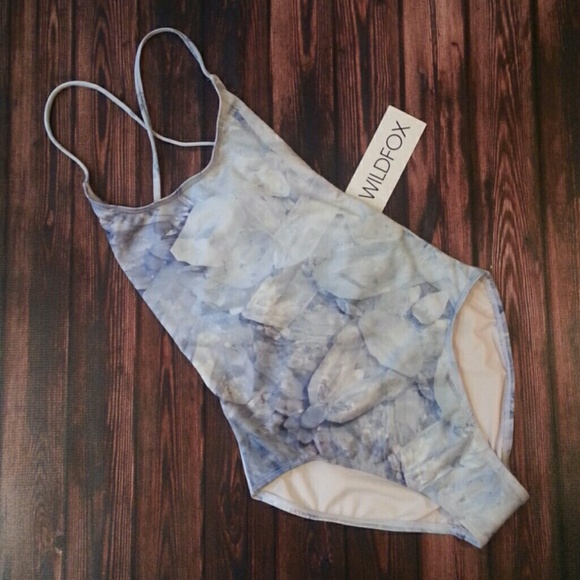 RARE Wildfox Crystal One Piece Bikini Swim suit