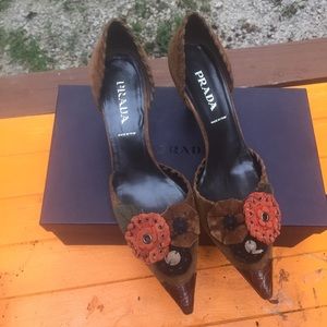 Prada Kitten Heels 🌻
