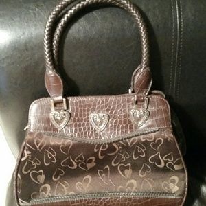 Brighton heart fabric small purse