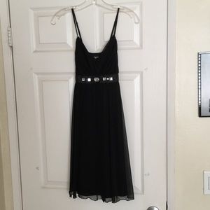 Spaghetti strap cocktail dress