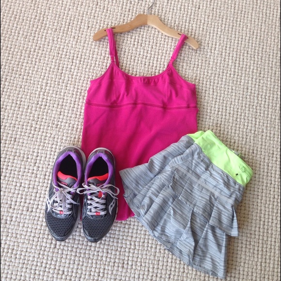 lululemon athletica Tops - Lululemon Pink Tank Top 10