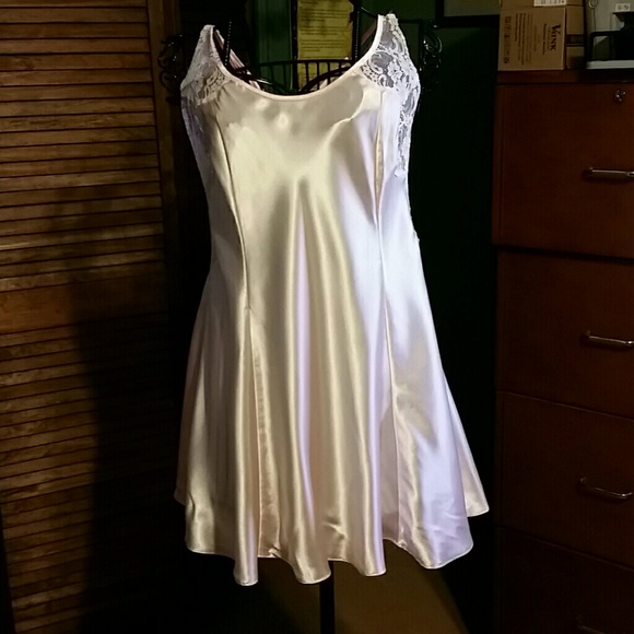 Victoria secret satin slip, sleep slip