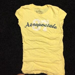 Pretty yellow tee with stars